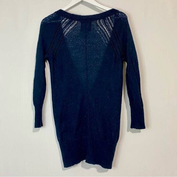 American Eagle Women’s Long Sleeve Button Front Cardigan Sweater Blue Size L - Picture 8 of 8